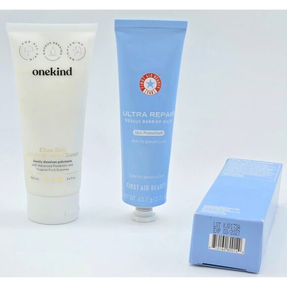 First Aid Beauty ULTRA REPAIR Barrier Balm + onekind Barrier Boosting Cleanser - Picture 5 of 5